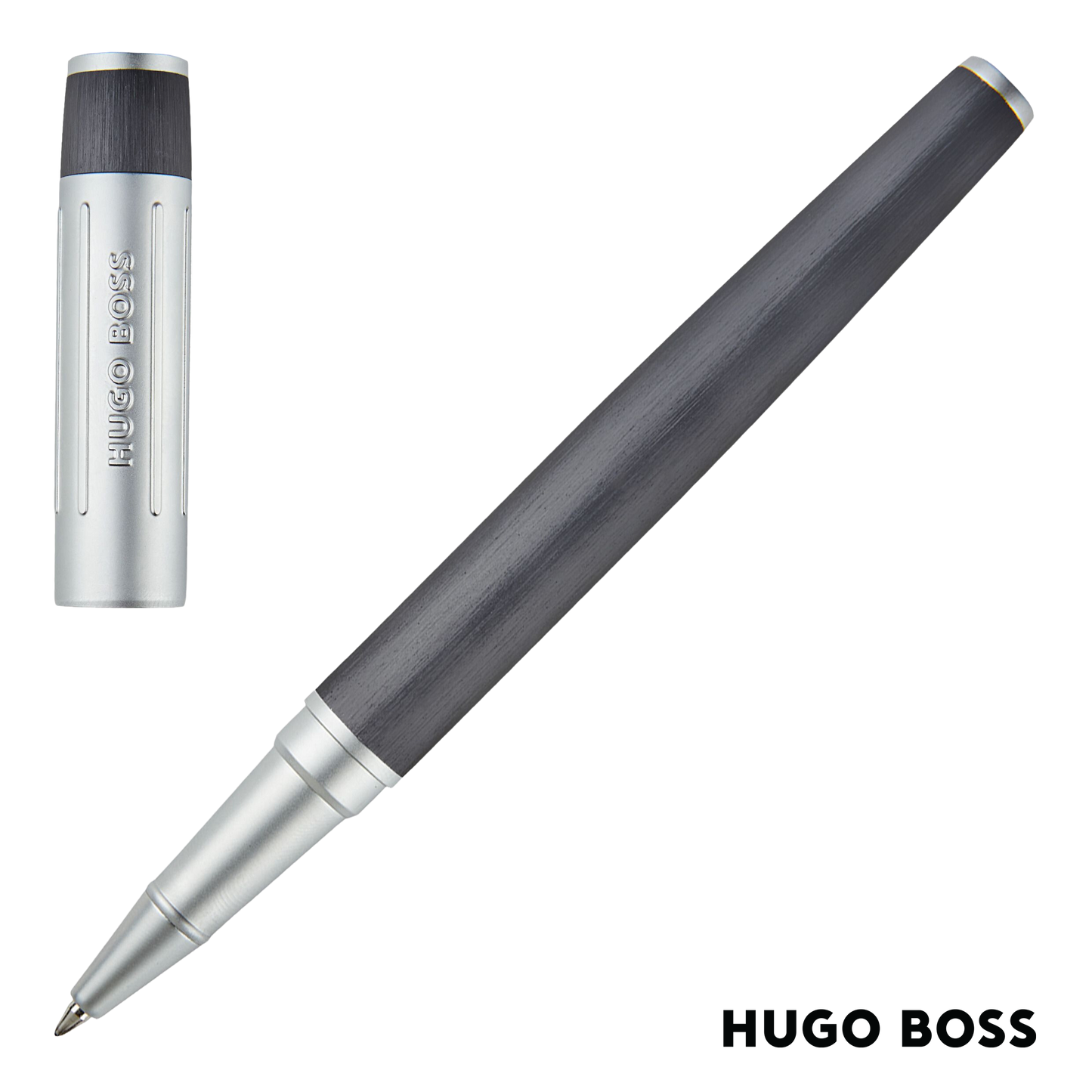 Hugo Boss Pen Rollerball Gear Ribs Gun (HSV3065D)