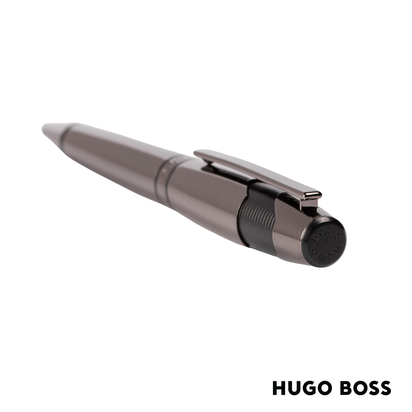 Hugo Boss Pen Ballpoint Pen Chevron Gun (HSS2524A)