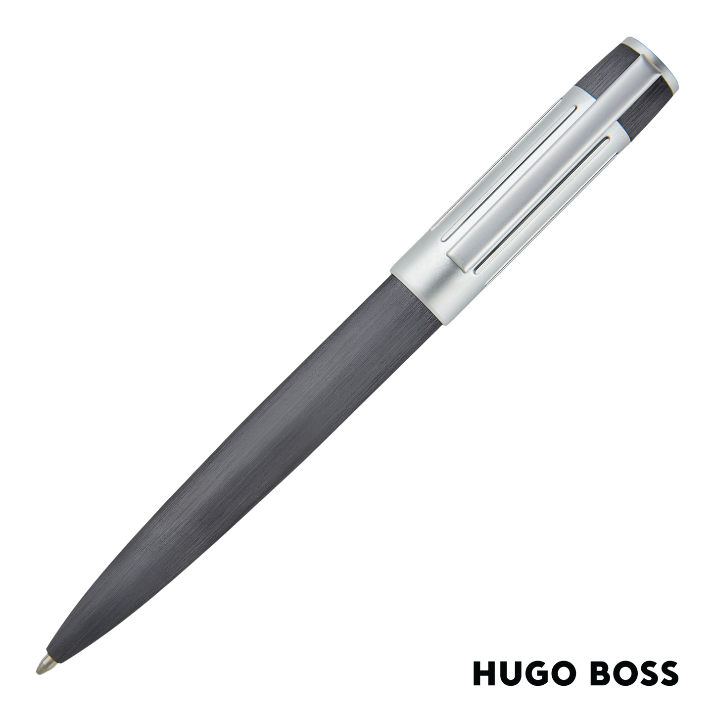 Hugo Boss Pen Ballpoint Gear Ribs Gun (HSV3064D)