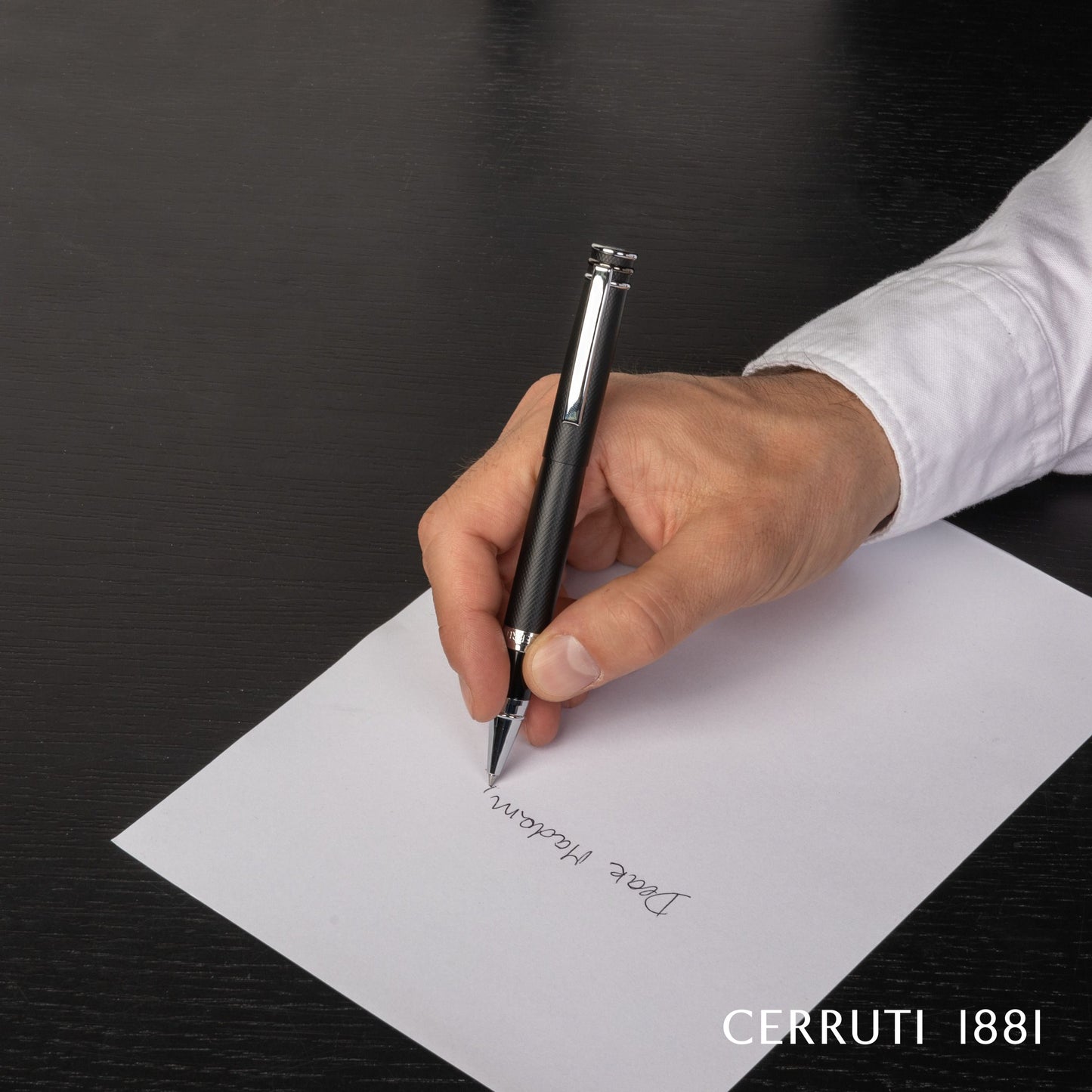 Cerruti 1881 Pen Rollerball Austin Diamond Black (NSW2985A)