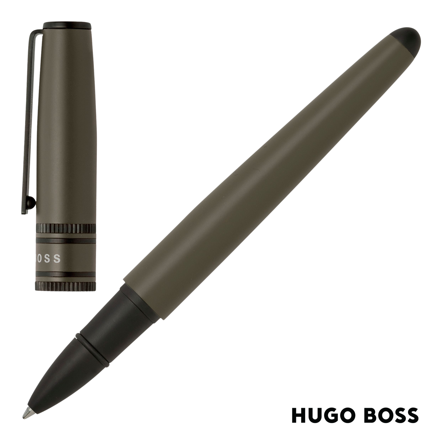 Hugo Boss Pen Illusion Gear Khaki Rollerball (HSV2125T)