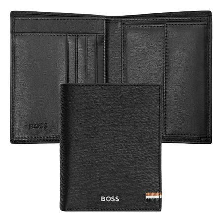 Hugo Boss Card Holder Money Pocket Iconic Black