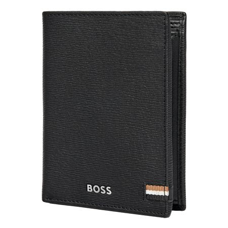 Hugo Boss Card Holder Money Pocket Iconic Black