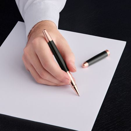CERRUTI 1881 Rollerball pen Holborn Black & Rosegold (NSI5895E)