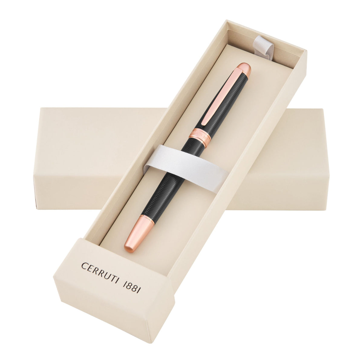 Cerruti 1881 Rollerball pen Holborn Black & Rosegold NSI5895E