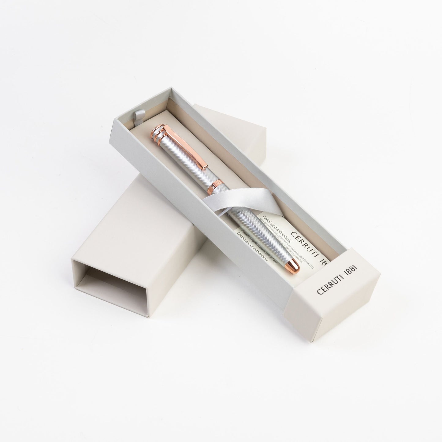 Cerruti 1881 Pen Austin Diamond Chrome Rollerball (NSW2985C)