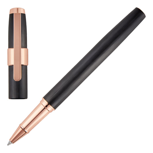 Cerruti 1881 Pen Rollerball Block Brushed Black (NSW3565A)