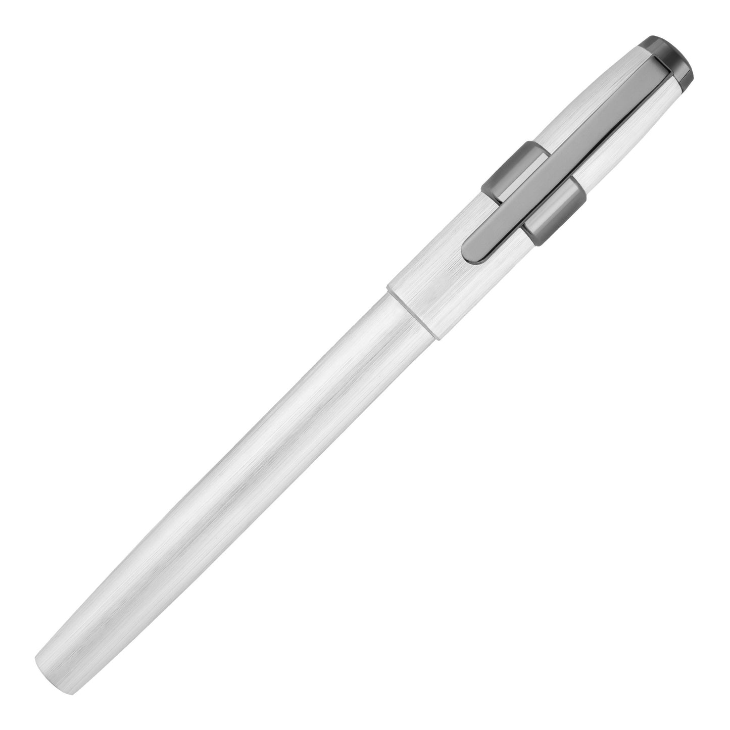 Cerruti 1881 Pen  Rollerball Block Brushed Chrome (NSW3565C)