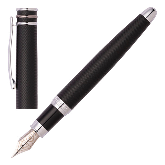 Cerruti 1881 Pen Austin Diamond Black Fountain (NSW2982A)