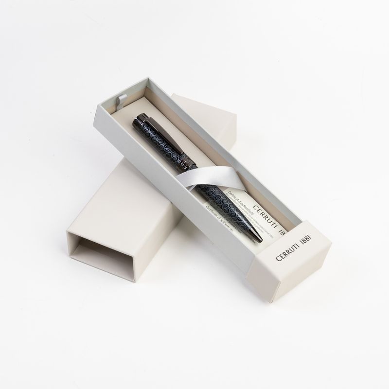 Cerutti 1881 Pen Logomania Grey Ballpoint (NSI2034J)