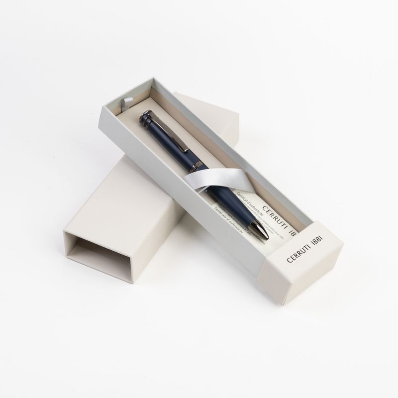 Cerruti 1881 Pen  Austin Navy/Gun Ballpoint (NSR2874N)